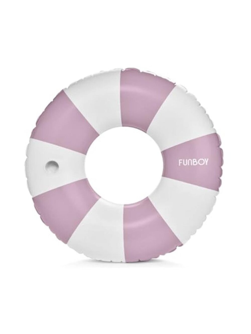 Adult Pool Float Tube 48 Inch Inflatable Swim Ring with Cup Holder Purple